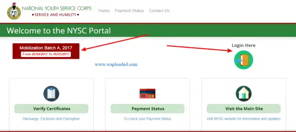 2017 NYSC Portal Now Opened for Registration (Full Registration steps)